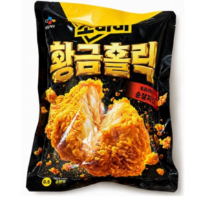 소바바 황금홀릭 후라이드 순살 치킨1kg