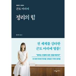 정리의 힘:전 세계 1100만 독자를 사로잡은 기적의 정리법