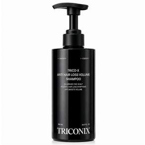 트리코닉스 트리코엑스 안티헤어로스 블랙 샴푸 500ml 1개