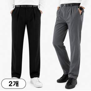 차쿠 1+1 벨트포함 남성 스판 작업바지 근무복 편한 등산바지 빅사이즈