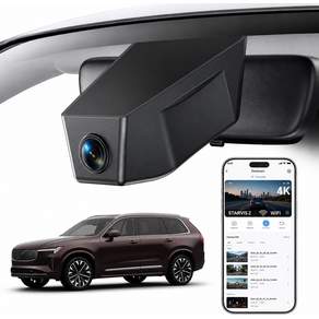 쉐보레 실버라도 2022-2025용 OVAMAN OEM 맞춤형 4K 대시캠 64GB 매치가 거울 커버에 표시됨. 프론트 STARVIS 2 IMX675 F1.5 Wi-Fi 24시간