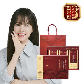 한삼인 통째로 갈아넣은 진홍삼스틱 30p + 쇼핑백