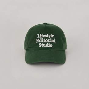 [톤먼트] SLOGAN WASHED 5PANEL CAP - GREEN
