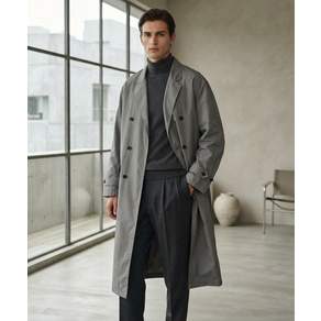 ANOTHER OFFICE [8천원 결제혜택]Plenty Shop Coat (Concrete)