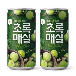 웅진식품 초록매실 캔 업소/가정 랜덤