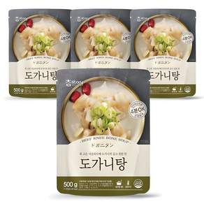 참스토리 도가니탕, 500g, 4개 - 즉석탕/찌개