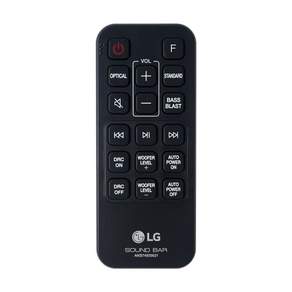 LG 정품 사운드바 리모컨 1개입 단품 SJ2 SQC1