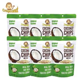 킨디 크리스프코넛 코코넛칩 40g 크래커