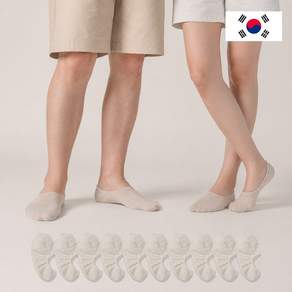 착스 절대 안벗겨지는 앞코보강 페이크삭스 여성 남성 빅사이즈 10켤레