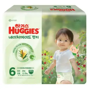 하기스 네이처메이드 팬티형 기저귀 아동용