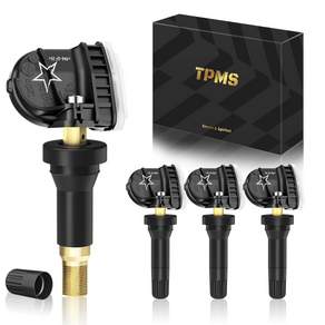 퍼밋 TPMS 315MHz 타이어 공기압 센서 4개 세트 쉐보레 콜로라도 말리부 임팔라 GMC 테레인 호환 OE 13598771