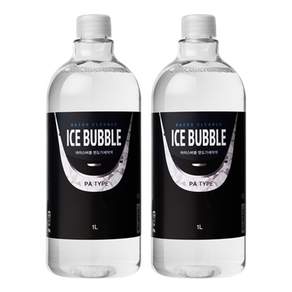 아이스버블 면도기세척액 1L x 2개브라운/필립스/파나소닉 전기면도기 호환 리필액