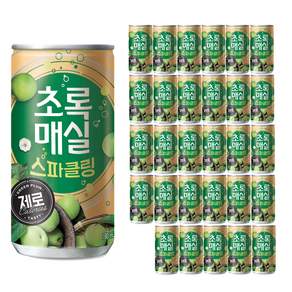 초록매실 캔