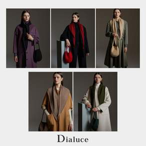 [론칭가 59900원][Dialuce] 디아루체 울블랜딩 숄더백+스카시 머플러 2종세트