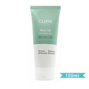 큐어 리알로에 수딩젤 150ml 1개