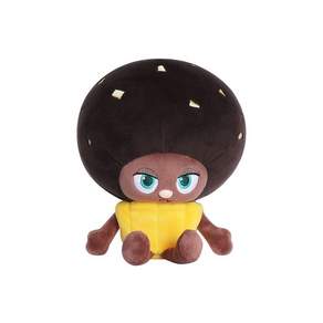 브레드이발소봉제 시크한초코가방고리 15cm