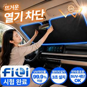 루바노 차량용 원터치 암막 앞유리 열차단 햇빛가리개