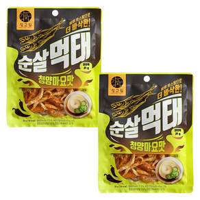 강고집 순살먹태 청양마요맛 30g 바삭 구운 먹태