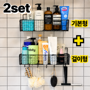 투베이 무타공 깔끔 욕실 선반 다용도 정리함