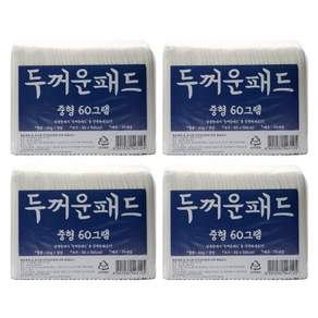 정직한패드 두꺼운 패드 중형 60g