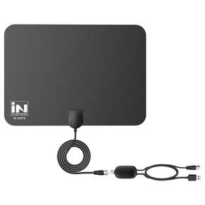 인네트워크 UHD HD 공중파 지상파 TV 수신기 디지털 티비 수신 실내용 캠핑용 안테나 5M IN-ANT5