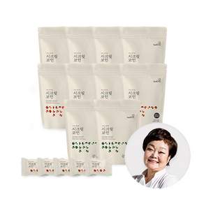 [방송구성] 빅마마 이혜정의 시크릿코인 205알 (편안한 8팩 + 개운한 2팩 + 사은품5개)
