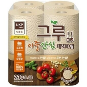 그루 이중안심 키친타월 () (())