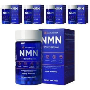 로킷아메리카 NMN + 프테로스틸벤 500mg 캡슐