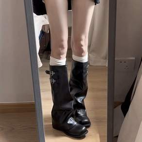 COSYEVNO 여성 신발 가을 캐주얼 트렌디한 멋스러운 부츠 XJxz-2