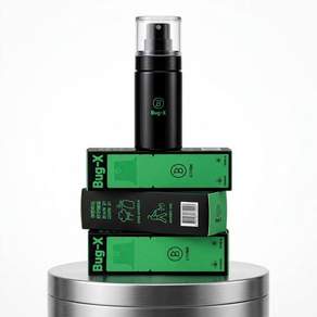 버그엑스 안전성분 모기기피제 50ml