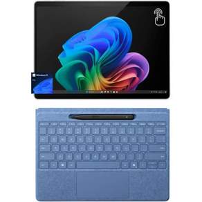 태블릿PC 사파이어 플렉스 키보드와 슬림 펜이 포함된 Microsoft Surface Pro 2 - in 1 태블릿 13인치 터치스크린 디스플레이 스냅드래곤 X 플러스 16GB