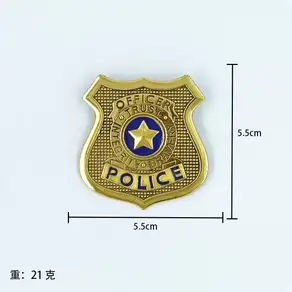 2026 새로운 Zootopia 금속 배지 브로치 Judy Hopps 경찰 핀 여성용 옷깃 쥬얼리