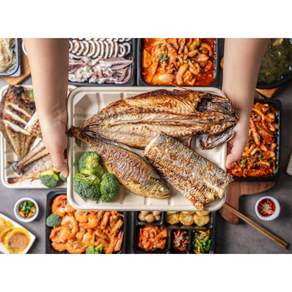 (큰조기 큰갈치 큰삼치 노르웨이고등어) 찌지않고 맛있는 수제생선구이(냉장)전자레인지1분
