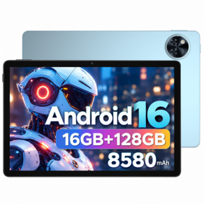 DOOGEE U11 안드로이드 16 태블릿 11인치 대화면 최대16GB(4+12)+128GB Gemini AI지원 90Hz 디스플레이 8580mAh 배터리 태블릿 pc