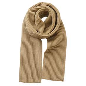 [안드레센 안드레센]24FW 골지 울 숏 머플러 카멜 SHORT SCARF CAMEL