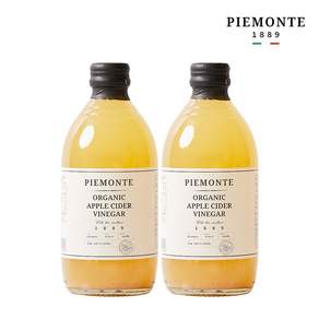 G)피에몬테 이탈리아 유기농 애사비 500ml 2병 애사비 애플사이다비니거 비네거 사과식초