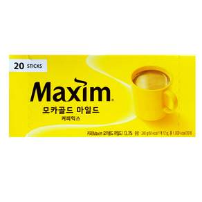 맥심 모카골드 마일드 커피믹스