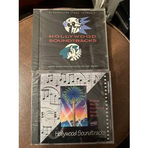 (수입CD) Two sealed Hollywood Soundtracks Audio CD NEW BLOCKBUSTER VIDEO 1993 & 1995