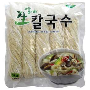 신일생면 부드러운 생칼국수 1kg 5인분