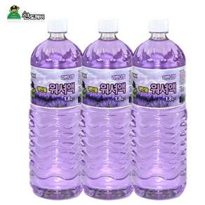 산도깨비 에탄올 워셔액 (1.8L) 라벤다향 - 3개