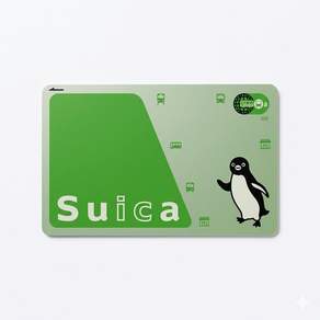 일본교통카드 도꾜 동경 SUICA 전국사용 스이카 카드 2 000엔(충전금1500+보증금500) 충전식
