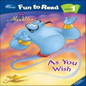 디즈니 Disney FTR Fun To Read 1-04 As You Wish 알라딘