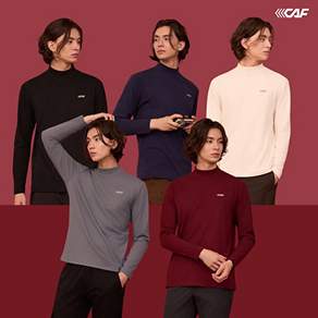 르까프 (26FW신상) 남성 데일리 양면 기모 티셔츠 5종