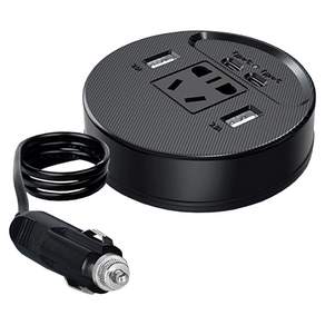 체리스팟 IN-01 차량용 인버터 150W 고속 충전 시가잭 멀티 충전 12V 24V 차량 충전기