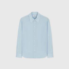 타일레 VOILE BLANCHE COMO SHIRT LAGUNA BLUE