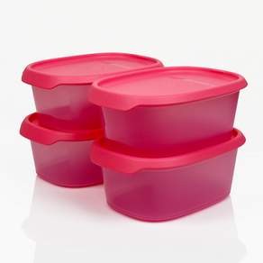 타파웨어 원터치프레시540ml 4인조