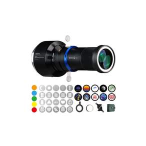 Bussi MG06 광학 스누트 Nanlite II Amaran 300C 150C 스포트라이트 dS 마운트 300B LSC300d 보웬스 33도 호환 cob60xS FS LS300