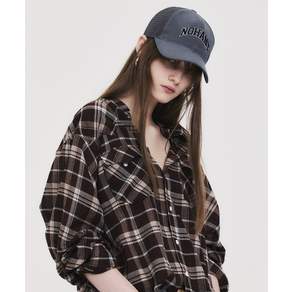 노앙 NOHANT ARCH LOGO TRUCKER CAP GRAY