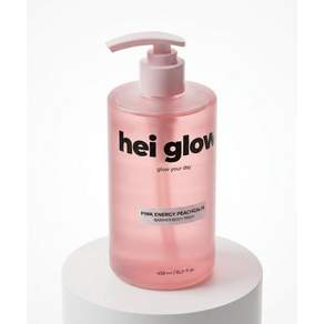HEI GLOW 핑크 에너지 피치캄 배리어 바디 워시 450ml