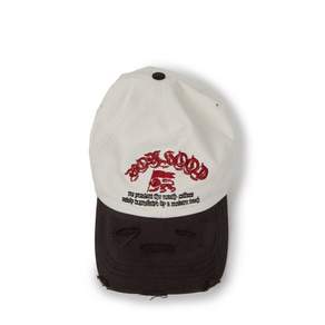 (국내배송정품) ETCE BOY HOOD DESTROYED CAP (WHITE) ET2601CA04WH 133228